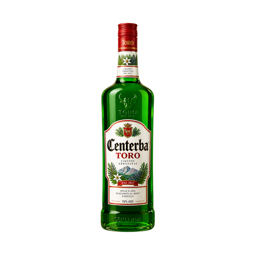 Centerba Toro — app catalog bottle illustration