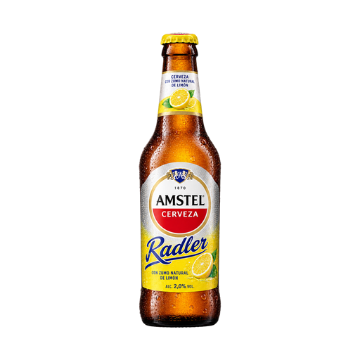 Cerveza Amstel Radler — app catalog bottle illustration
