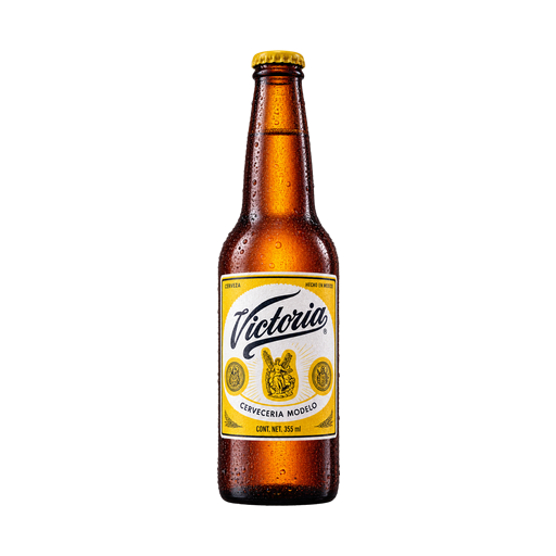 Cerveza Victoria — app catalog bottle illustration