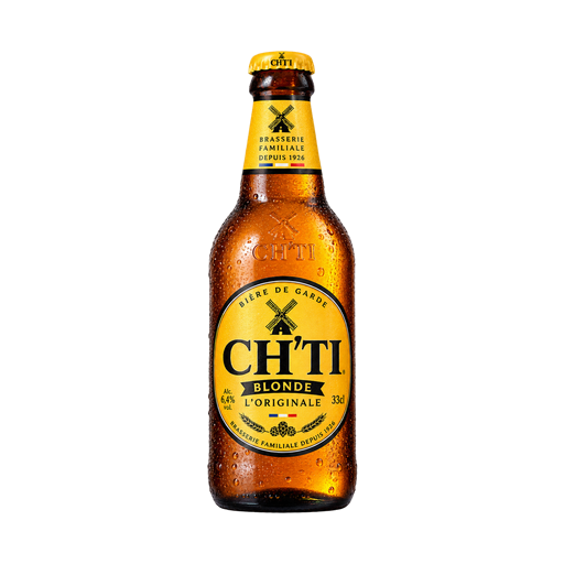 CH’TI BLONDE L’ORIGINALE — app catalog bottle illustration
