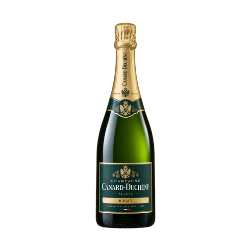 Champagne canard duchene — app catalog bottle illustration