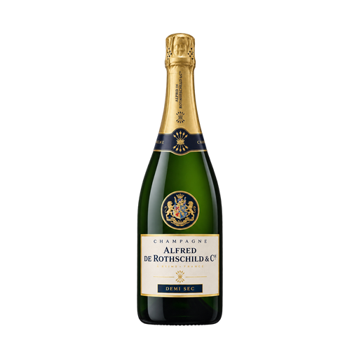 Champagne demi sec ALFRED DE ROTHSCHILD & CIE — app catalog bottle illustration