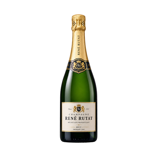 Champagne Rene Rutat — app catalog bottle illustration