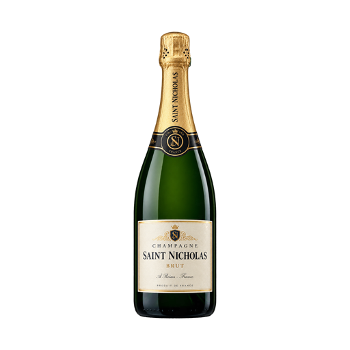 Saint Nicholas Brut Champagne — app catalog bottle illustration