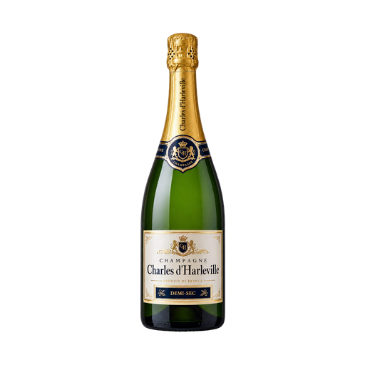 Charles d'Harleville Champagne demi-sec — app catalog bottle illustration