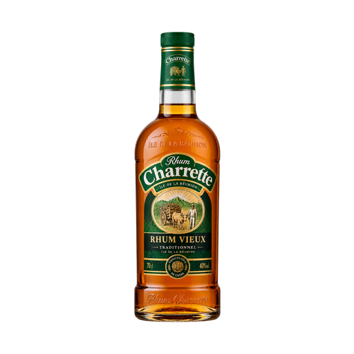 Charrette Rhum — app catalog bottle illustration