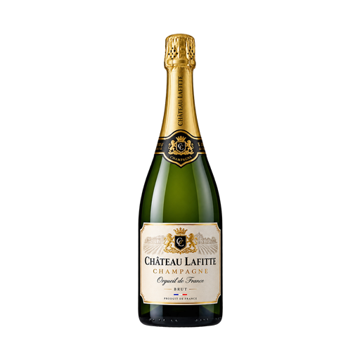 Château Lafitte Champagne Orgueil de France — app catalog bottle illustration