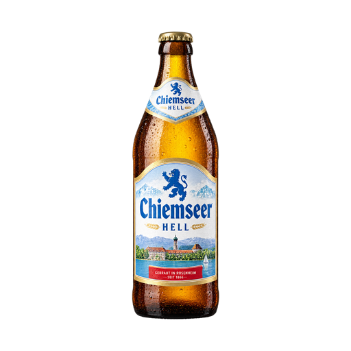 Chiemseer Hell — app catalog bottle illustration