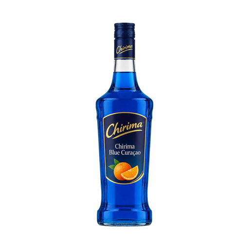 Chirima Blue Curaçao — app catalog bottle illustration