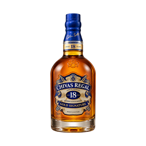 Chivas Regal 18 Year Old Gold Signature — app catalog bottle illustration