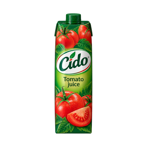 Cido Tomato juice — app catalog bottle illustration