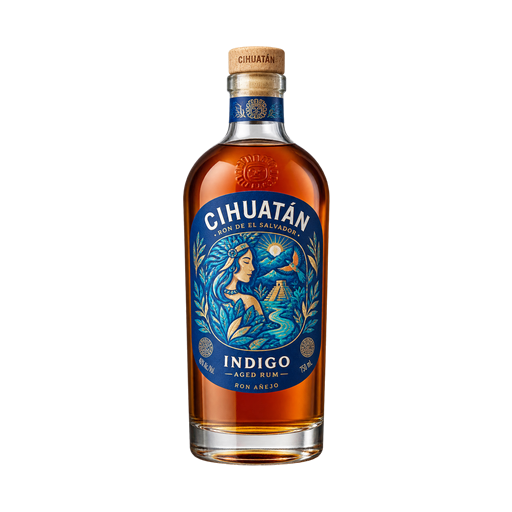 Cihuatán Indigo Rum — app catalog bottle illustration