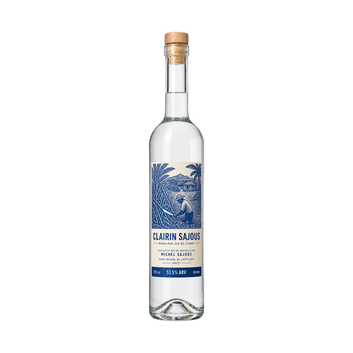 Clairin Sajous — app catalog bottle illustration