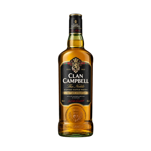 Clan Campbell The Noble blended scotch whisky - Limited edition — app catalog bottle illustration