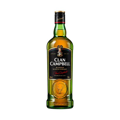 Clan Campbell Whisky 40º — app catalog bottle illustration