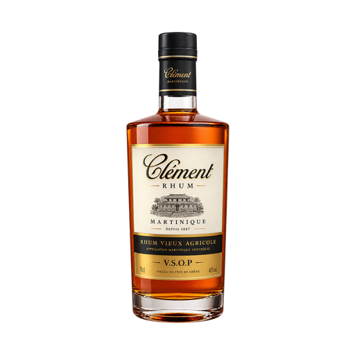 Clément Rhum — app catalog bottle illustration