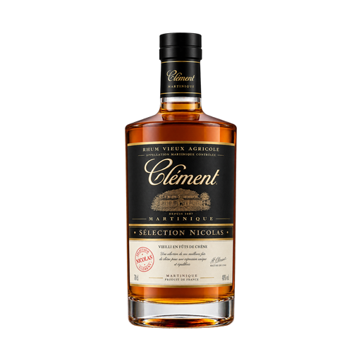Clément Rhum vieux agricole Sélection Nicolas — app catalog bottle illustration