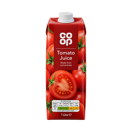 Co Op Tomato juice — app catalog bottle illustration