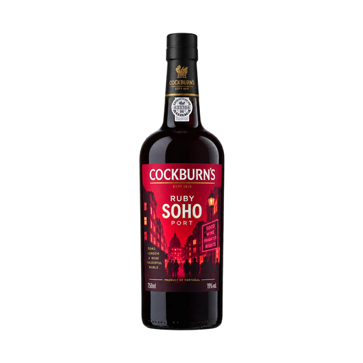 Cockburn's Ruby Soho Port — app catalog bottle illustration