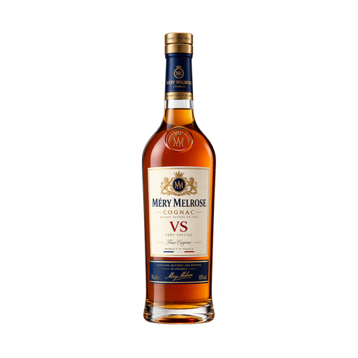Cognac VS Méry Melrose — app catalog bottle illustration
