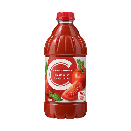Compliments Tomato juice — app catalog bottle illustration