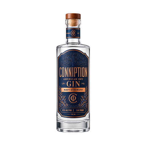 Conniption Navy Strength Gin — app catalog bottle illustration