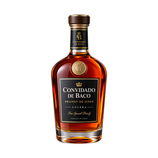 Convidado de Baco Brandy de Jerez Solera — app catalog bottle illustration