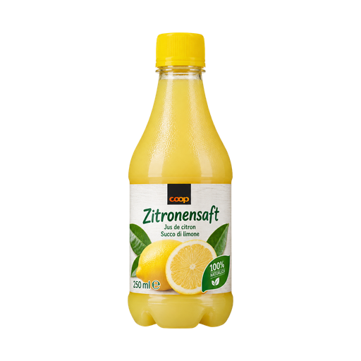 Coop Zitronensaft — app catalog bottle illustration