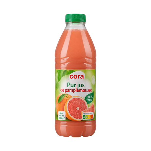 Cora Pur jus de pamplemousse — app catalog bottle illustration