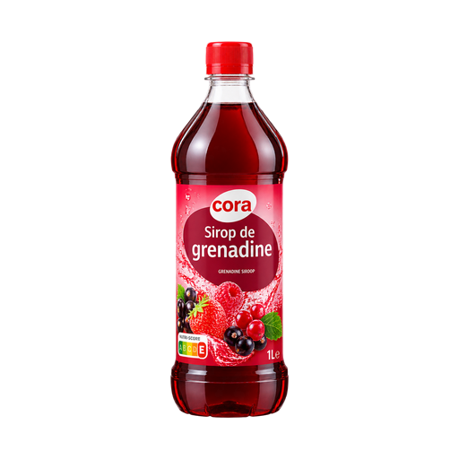 Cora Sirop de grenadine — app catalog bottle illustration