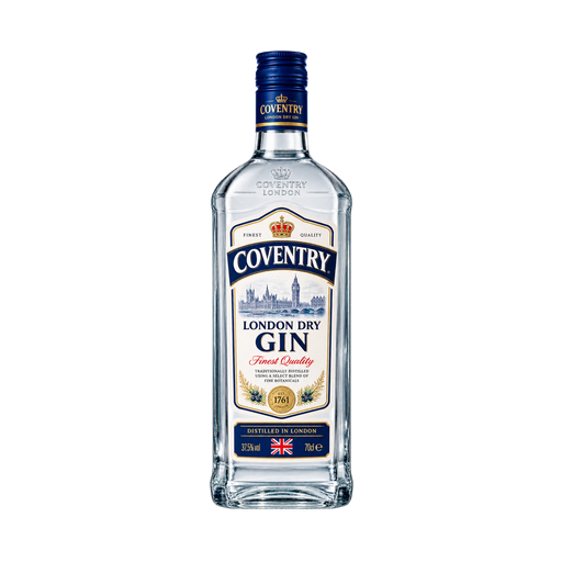 Coventry London dry gin Finest Quality — app catalog bottle illustration