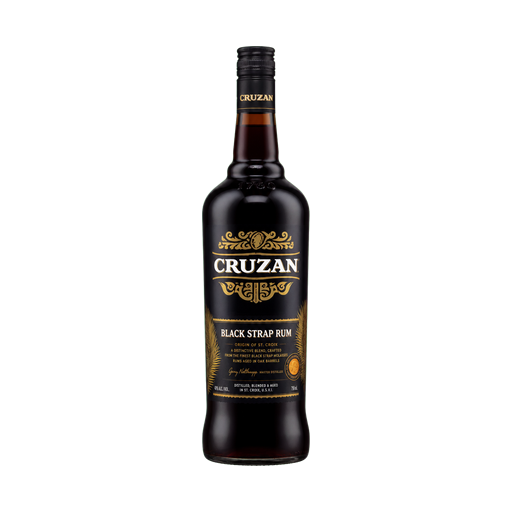 Cruzan Black Strap Rum — app catalog bottle illustration