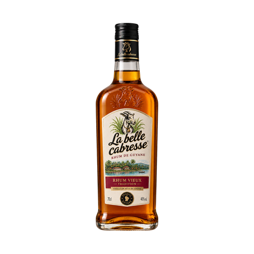 Cubi Rhum de Guyane La belle cabresse — app catalog bottle illustration