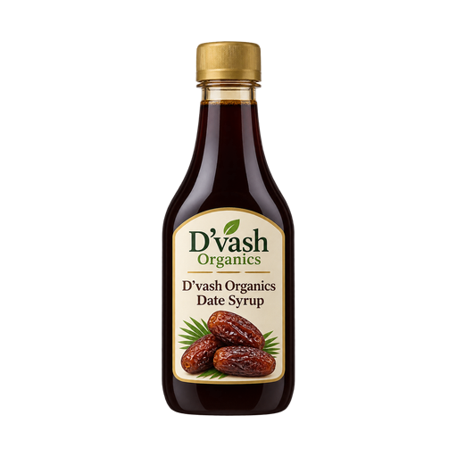 D'vash Organics Date Syrup — app catalog bottle illustration