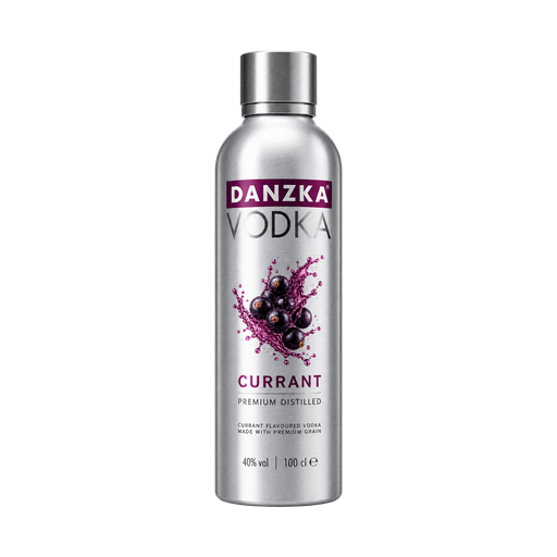 Danzka Vodka Currant Premium Distilled — app catalog bottle illustration