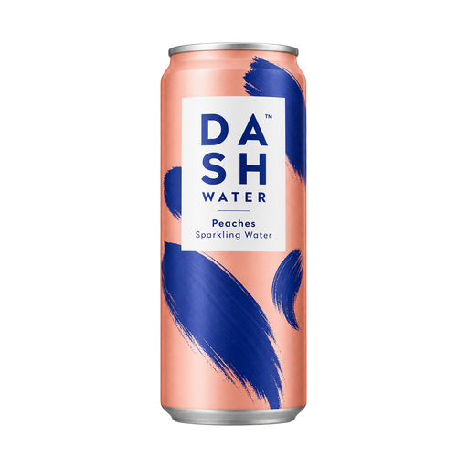 DASH WATER Peaches Sparkling Water — app catalog bottle illustration