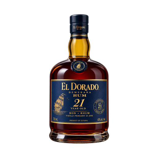 El Dorado 21 Year Old Rum — app catalog bottle illustration