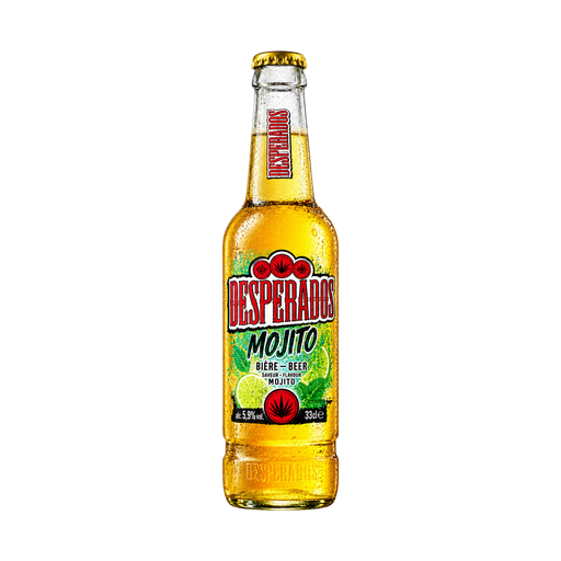 Desperados Mojito beer — app catalog bottle illustration