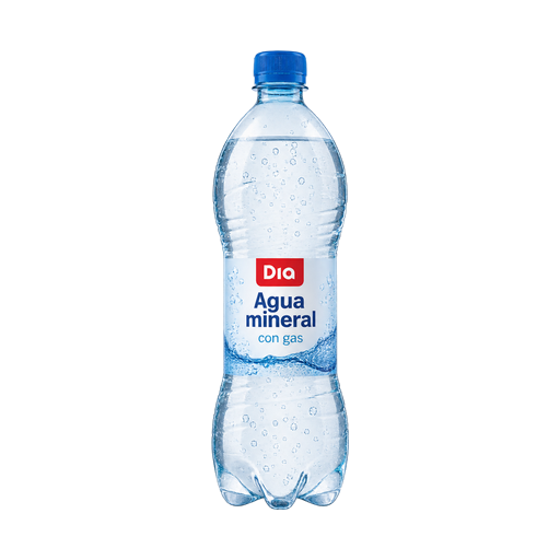 Dia Agua mineral con gas — app catalog bottle illustration