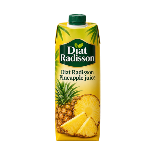 Diat Radisson Pineapple juice — app catalog bottle illustration