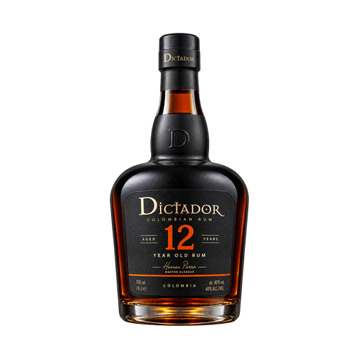 Dictador 12 Year Old Rum — app catalog bottle illustration