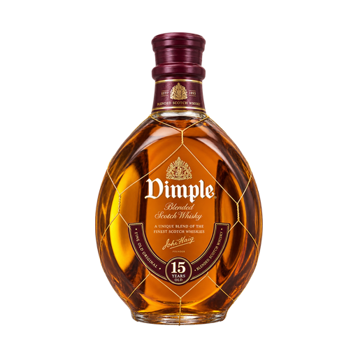 Dimple Blended Scotch Whisky 15 years — app catalog bottle illustration