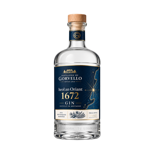 Distillerie du Gorvello heol an Oriant 1672 — app catalog bottle illustration