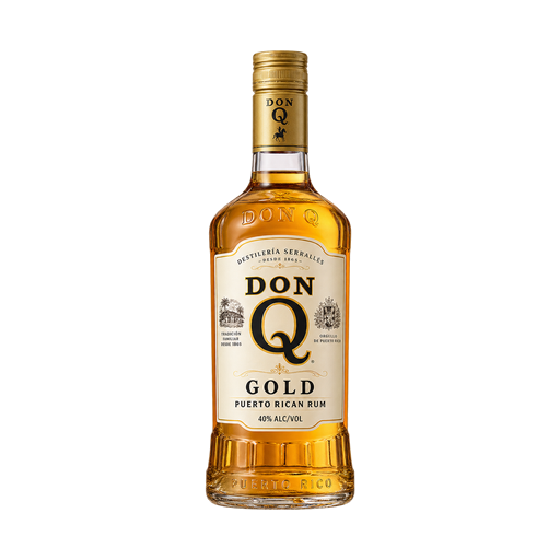 Don Q Gold — app catalog bottle illustration