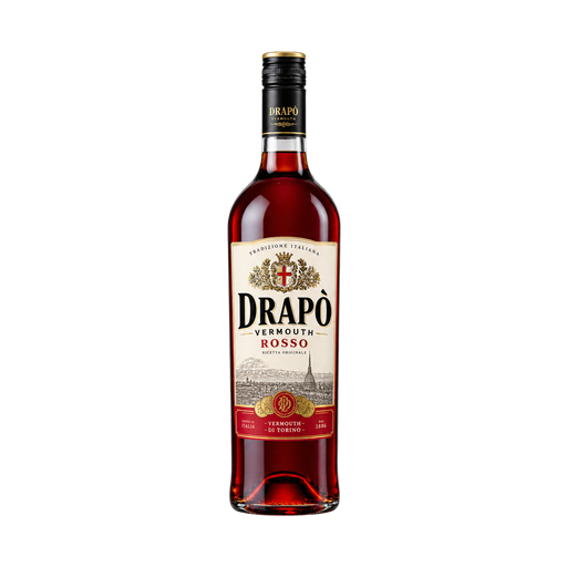 Drapò Vermouth Rosso — app catalog bottle illustration