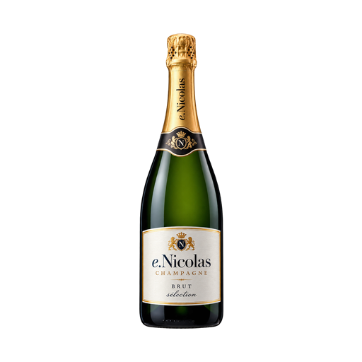 e.Nicolas Champagne brut sélection — app catalog bottle illustration
