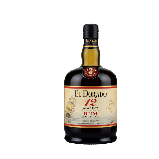 El Dorado 12 Year Old Rum — app catalog bottle illustration