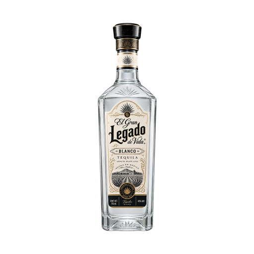 El Gran Legado de Vida Blanco Tequila — app catalog bottle illustration