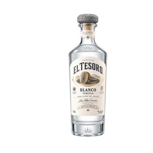 El Tesoro Blanco Tequila — app catalog bottle illustration