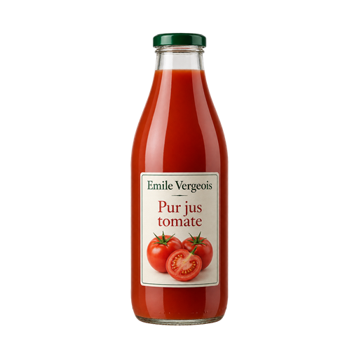 Emile Vergeois Pur jus tomate — app catalog bottle illustration